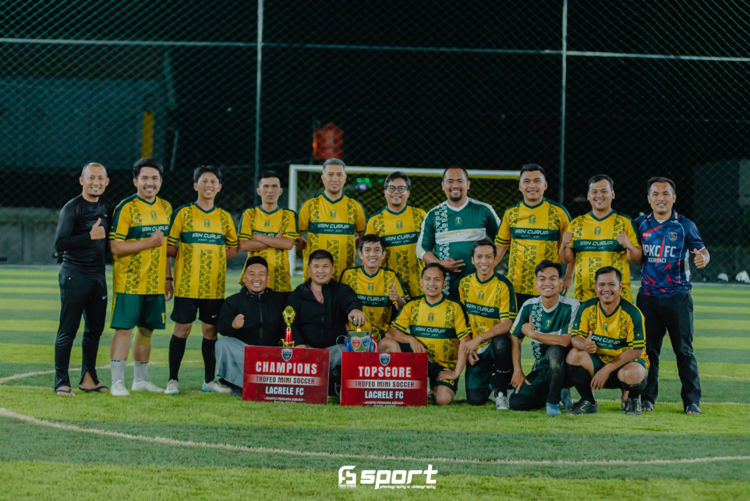 Dokar IAIN Curup Ikuti Turnamen Fun Mini Soccer Bersama IPKC dan Lapas Curup
